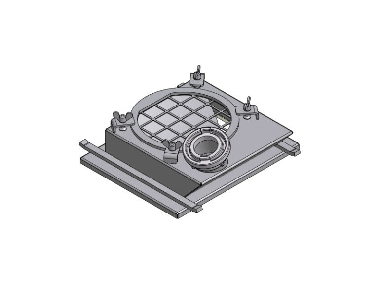 EBC - CD15 - Top-plate for rotary feeders type ER3G25
